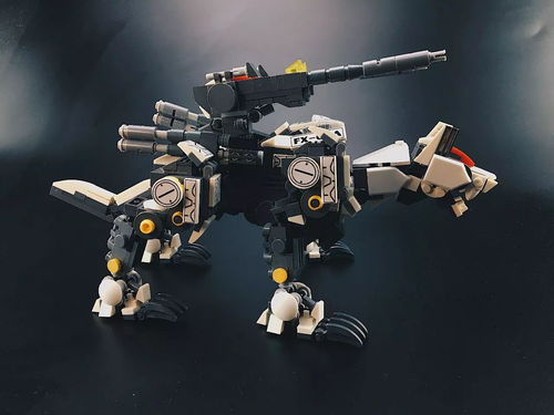 鳥叔原創(chuàng)作品 索斯機械獸系列之機動奔狼